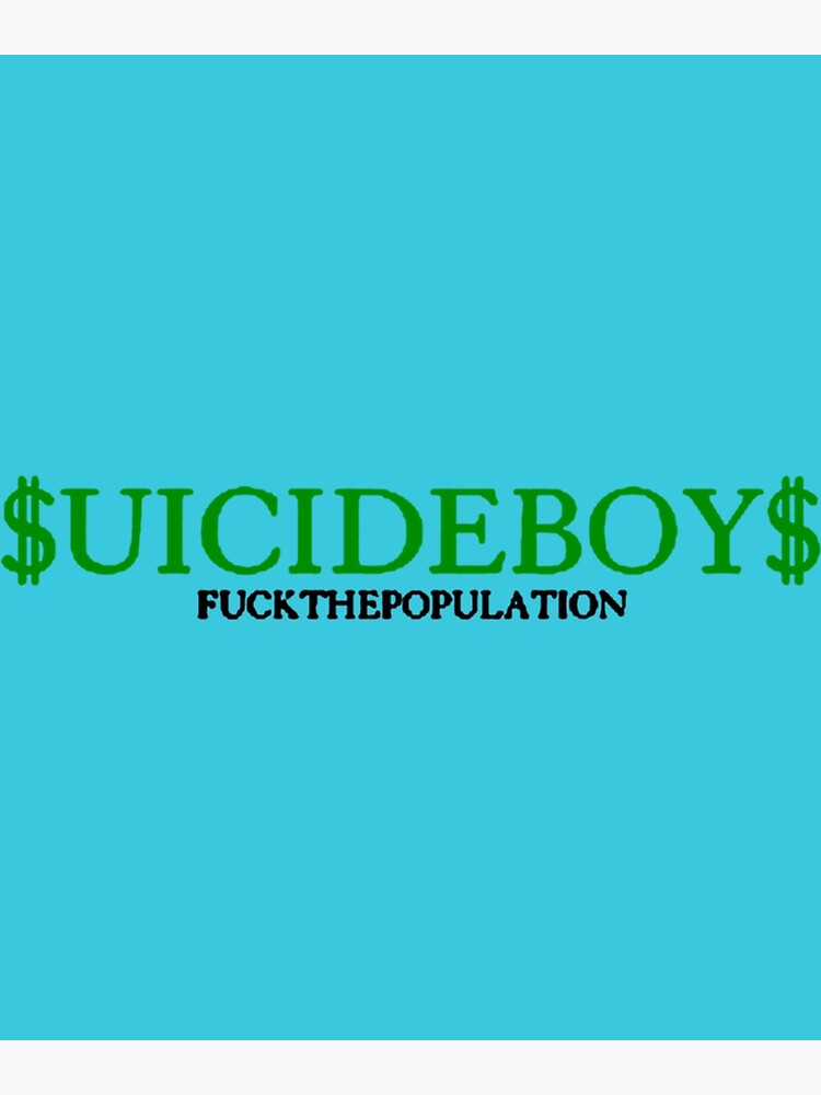 artwork Offical suicideboys Merch